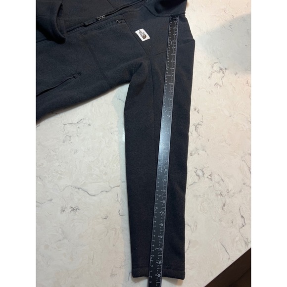 The North Face Mens Fleece Jacket Full Zip Charcoal Gray Size Small - Picture 3 of 6